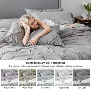 Ensemble de literie en microfibre de polyester en gros, couette et édredon, avec tailles <span class=keywords><strong>King</strong></span> et Twin, ensembles de literie de luxe pour la maison en 4 pièces - Product Image 3