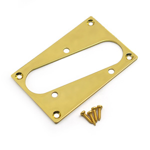 Pastilla de puente estilo TL con marco independiente de <span class=keywords><strong>metal</strong></span> 77x50mm, marco dividido, negro, dorado, plateado, para bajo eléctrico, bobina simple - Product Image 4