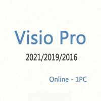 Clave de Activación Oficial de Visio 2024/2021/2019/2016 Pro, Código de Licencia Original para Usuario PP, 100% de por Vida