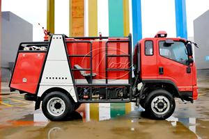 รถดับเพลิงออฟโรดแบบมืออาชีพ ขับเคลื่อน 4 ล้อ 4x4 พร้อมถังน้ำ 500 แกลลอน สำหรับดับไฟป่าในป่าไม้และทุ่งหญ้า - Product Image 4