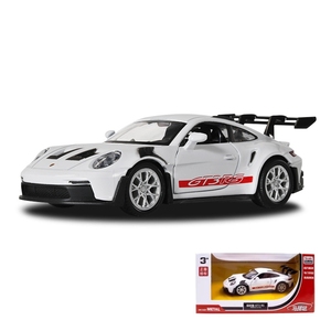 รถของเล่นโมเดล Porsche 911 GT3 RS ขนาด 1:36 ของ <span class=keywords><strong>RMZ</strong></span> <span class=keywords><strong>City</strong></span> สำหรับเด็ก รถแข่งขนาดจิ๋ว ล้อหมุนได้ ดึงหลังวิ่งได้ ผลิตจากโลหะหล่อขึ้นรูป เหมาะสำหรับสะสมหรือเป็นของขวัญ - Product Image 1