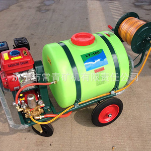 Pulverizador de gasolina manual de 300L de alta presión para agricultura con motor y bomba - Product Image 4