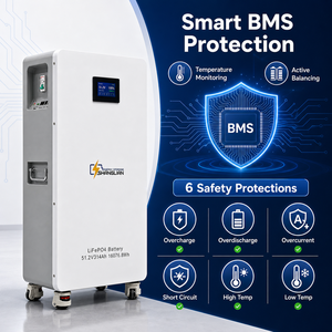 LiFePO4 Home Energy Storage <b>Battery</b> Smart BMS Protection 51.2V 314Ah 16076.8Wh Floor Standing Power Storage Unit - Product Image 3