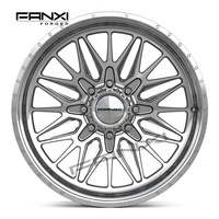 Jantes forgées polies FANXI 22X12 6x5.5 6x135 8x170 6/8 trous pour Ford F150 F250 Chevy 1500 24x14 24x12 8x6.5 pour Dodge Ram 2500