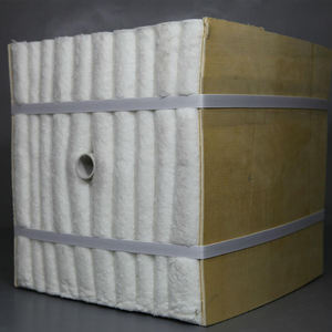 Meilleur module durable en gros de laine de fibre céramique Module de fibre céramique réfractaire de four industriel avec ancres - Product Image 5
