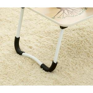 <b>Folding</b> <b>Table</b> Foam Foot Sleeve Black Glossy Nitrile Rubber Anti Slip For <b>Table</b> <b>Legs</b> 3mm Thickness 12cm Length - Product Image 1