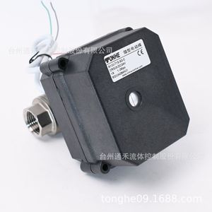 <b>Miniature</b> Electric Valve DN15 Threaded Water Flow Control Industrial Ball Valve A100-T15-S2-C - Product Image 4