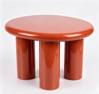 Table basse en bois moderne, portable et légère pour les petits salons