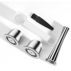 ICafilas — capsules de café pour <span class=keywords><strong>Nespresso</strong></span>, dosette <span class=keywords><strong>rechargeable</strong></span>, en acier inoxydable, Espresso, filtres - Product Image 2