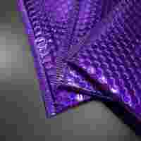Offre Spéciale personnalisé violet métallique feuille bulle enveloppe auto-scellante étanche écologique emballage cadeau mousse rempli enveloppe courrier