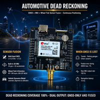 ZED-F9K-02A Récepteur multi-bandes haute précision pour réconnaissance topographique L1/L2/E5b ou L1/L5, jusqu'à 105 ° C, LAP 1.50 Firmware