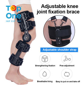 Top One récupération médicale OA jambe charnière articulation post op orthopédique articulé genou immobilisation orthèse - Product Image 2