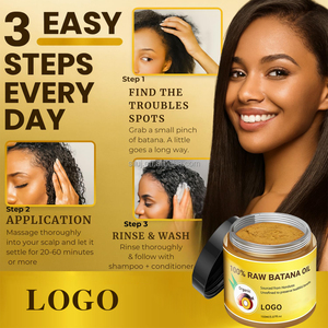 Aceite de Batana Crudo para el Crecimiento del Cabello por el Dr. Sebi, Aceite Orgánico Crudo de Honduras - Pasta de Batana 100% Pura y Natural para un Cabello Más Grueso y Fuerte - Product Image 4
