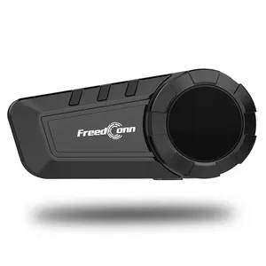 Freedconn KY-PRO Bluetooth Mũ bảo hiểm 6-cách 1000 mét nhóm intercom 5.0 phiên bản âm nhạc chia sẻ với phổ biến tai nghe FM không thấm nước