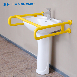ราวจับกันลื่นในห้องน้ำ ราวจับสำหรับผู้สูงอายุและผู้พิการ ราวจับเพื่อความปลอดภัย อุปกรณ์ช่วยพยุงตัว เฟอร์นิเจอร์สำหรับผู้สูงอายุและผู้พิการ ราวจับอ่างล้างหน้า - Product Image 6
