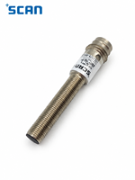 Capteur de proximité inductif blindé en acier inoxydable SCAN 1,5 mm PNP normalement ouvert 10-30 V CC IP67 M5 2 kHz longue portée