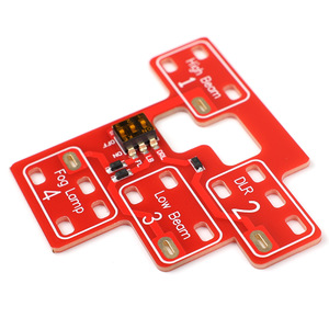 Placa de Circuito Multifunción Chevrolet 99266A Roja para Sistemas de Iluminación de Camionetas Silverado Sierra 2003-2007 - Product Image 3