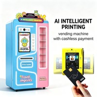 Distributeur automatique intelligent à écran tactile JOYDD de 22 pouces, gestion basée sur le cloud, options de paiement multiples, kiosque en libre-service 24h/24 et 7j/7 pour