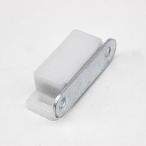 <b>Small</b> Cabinet Magnetic Clasp 4.6cm X 1.5cm Plastic Abs With Metal Plate For <b>Wardrobe</b> Door Furniture - Product Image 2