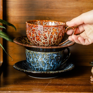 New Design Factory販売セラミックコーヒーとソーサーラテエスプレッソPorcelain Ceramic Coffee Cups - Product Image 5