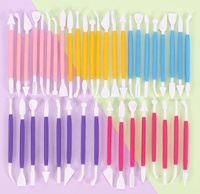 Kit d'outils de modélisation de gâteaux à Double extrémité, bricolage, fournitures de décoration, outils de Fondant en argile pour la décoration, 8 pièces