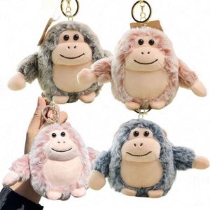 Llaveros de Peluche Personalizados de Fantasmas y Dinosaurios, Animales de Peluche de Ganchillo, Lindos Llaveros para Niños con Gancho y Accesorios Florales - Product Image 4
