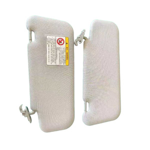 Car <b>Sun</b> Visor Vanity Mirror Light Shield For Kia Sportage 2005-2015 Roof Mount Abs Material 3m Tape Installation - Product Image 3