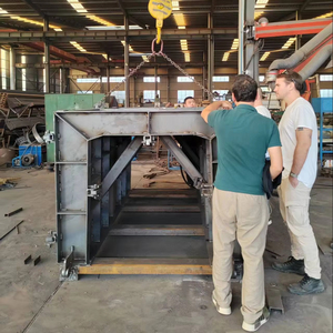Moule en acier pour canal en U préfabriqué en béton, canal de drainage en forme de U réutilisable, <span class=keywords><strong>coffrage</strong></span> en béton - Product Image 2