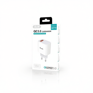 Cargador S&N QC3.0 de 18W, Adaptador de Pared de Carga Rápida para Dispositivos Móviles - Product Image 2
