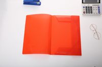 Enveloppe de documents en papier kraft avec cordon élastique, fournitures de bureau, pochette à fermeture élastique pour documents