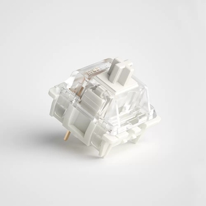 Interrupteurs de clavier mécanique <span class=keywords><strong>GATERON</strong></span> G <span class=keywords><strong>White</strong></span> Pro 1.0, interrupteur linéaire blanc, sensation linéaire, 38gf, 3 broches, <span class=keywords><strong>Gateron</strong></span> Pro - Product Image 1