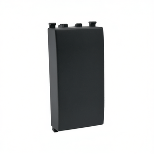 Black <b>Panel</b> <b>Light</b> Cover Compatible With Vimar Ark 100x200mm - Product Image 3