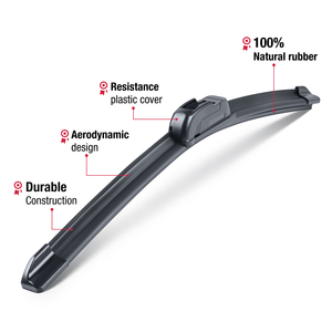 Spazzole Tergicristallo 2025 per Toyota COROLLA, Universali per Pulizia Finestrini, <span class=keywords><strong>Misura</strong></span> Lama 12-28, Ricambio per Parabrezza Anteriore - Product Image 6