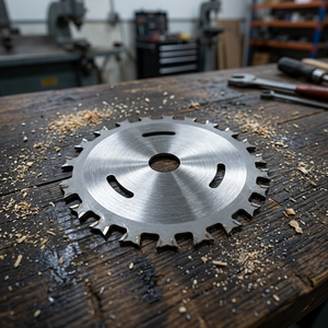 Lames de scie circulaires TCT à plaquettes de carbure pour le travail du bois, la découpe de panneaux MDF, le sciage du contreplaqué et le rainurage - Product Image 1