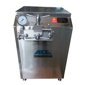 Fabrika fiyat yüksek basınç homojenleştirici krem taze süt yoğurt homojenleştirici makinesi endüstriyel bal suyu homojenizasyon