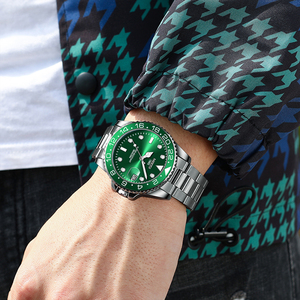 NIBOSI 2597 Relojes de cuarzo para hombre Diseño elegante de alta calidad Estilo moderno Reloj de pulsera de acero inoxidable - Product Image 6