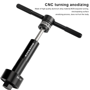 RIDERACE Kit de Herramientas de Instalación, Soporte Inferior para Bicicleta de Montaña y Carretera, <span class=keywords><strong>Extractor</strong></span> de Rodamiento BB, Juegos de Herramientas de Prensa - Product Image 6