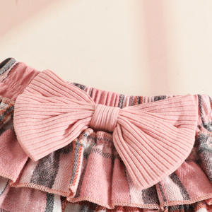 2026新作夏かわいい女の赤ちゃんコットンアニマルプリント半袖トップ + ショーツ + ヘアバンド3ピースセット - Product Image 6