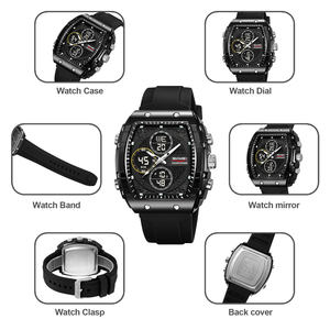 Montres à quartz pour hommes SKMEI 2602, élégantes, sportives et professionnelles, cadeaux idéaux pour les amis, réductions en gros disponibles - Product Image 5