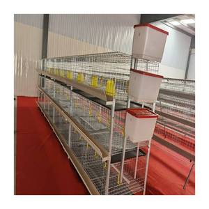 Retech thiết kế tự động chuỗi-loại thu hoạch lồng thiết bị 2-4 tầng cho Gà Thịt nhà sử dụng trang trại gia cầm Gà lớp lồng - Product Image 1