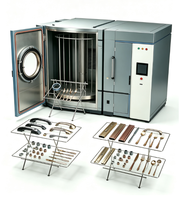 Machine de revêtement PVD AsiaLink à sources d'arc multiples, système de placage sous vide pour le traitement des surfaces d'objets de forme complexe