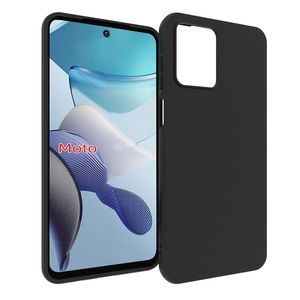 Pour Moto G23 étui de Protection complet <span class=keywords><strong>noir</strong></span> pour Motorola Moto G73 G53 G23 G13 coque arrière antichoc en TPU souple <span class=keywords><strong>mat</strong></span> - Product Image 1