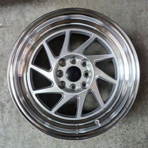 Diseño popular 16 pulgadas 4 agujeros plata ruedas de aleaciones de plato profundo llantas 4x100 para <span class=keywords><strong>Aston</strong></span> <span class=keywords><strong>Martin</strong></span> V8 Zagato (<span class=keywords><strong>1986</strong></span> - 1989) - Product Image 3