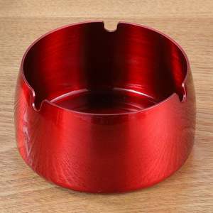 Custom Stainless Steel <b>Ashtray</b> With Logo Wholesale Windproof and Fall Proof Living Room Hotel Restaurant <b>Ashtray</b> - Product Image 4