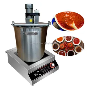 Wholesale Food Sauce Pot Boil High Efficiency Syrup Soup Jam Paste Stirring Pot Hot Pot Sauce Stir Frying Machine
