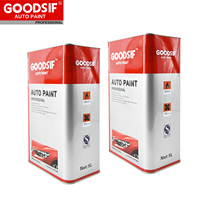 Vernis acrylique haute Performance laque voiture finition couche transparente pour couche de Base automatique marque GOODSIF