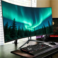 Vente en gros d'ordinateurs de bureau tout-en-un IPS/VA de 24, 27, 32 et 34 pouces, 75 Hz/165 Hz, pour le jeu, le bureau et les entreprises