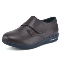 Chaussures de style nouveau pour personnes d'âge moyen et âgées ; Chaussures décontractées à fermeture Velcro ; Chaussures légères et confortables pour hommes