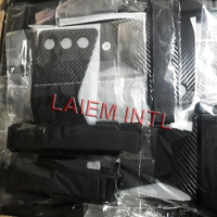 Agarraderas de Cuero de Carbono Ligeras y Duraderas para Crossfit, Unisex, con 3 Orificios, Logotipo Personalizado, para Dominadas, Kettlebells y Gimnasio