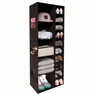 <b>Shelf</b> Polyester Ramie Space Saving Easy Use Drawers Collapsible <b>Shelves</b> Hanging Closet Organizer - Product Image 1